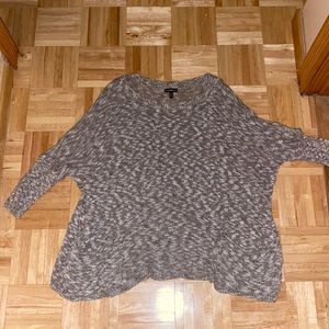 Express Textured Oversized Knit Sweater